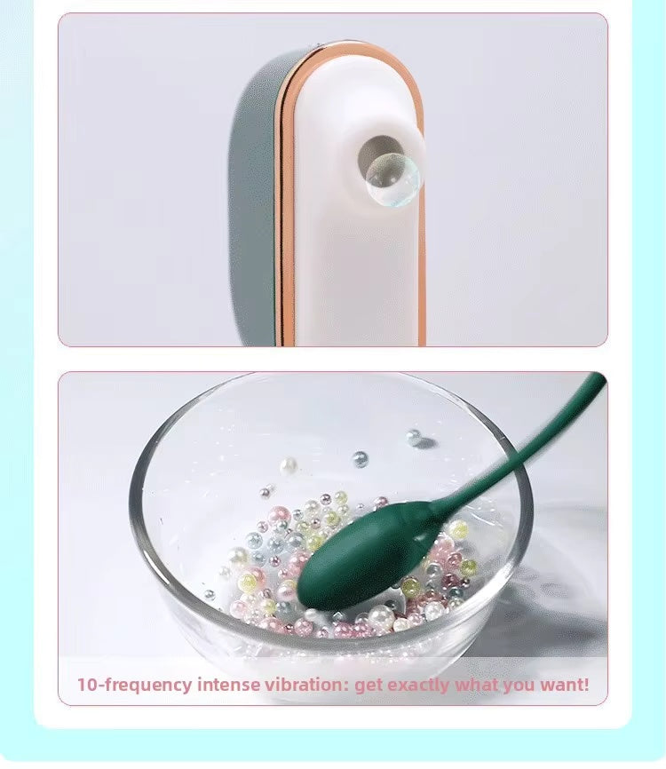 Portable Dual Function Personal Relax Kit, LCD Display Soft Silicone Massager Set with Magnetic Charging Storage Case, Quiet Waterproof Daily Self Care Accessory