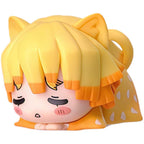Demon Slayer Nezuko Tanjiro Cat Ear Chibi Figures, 6pcs Anime Sleeping Figurine Set