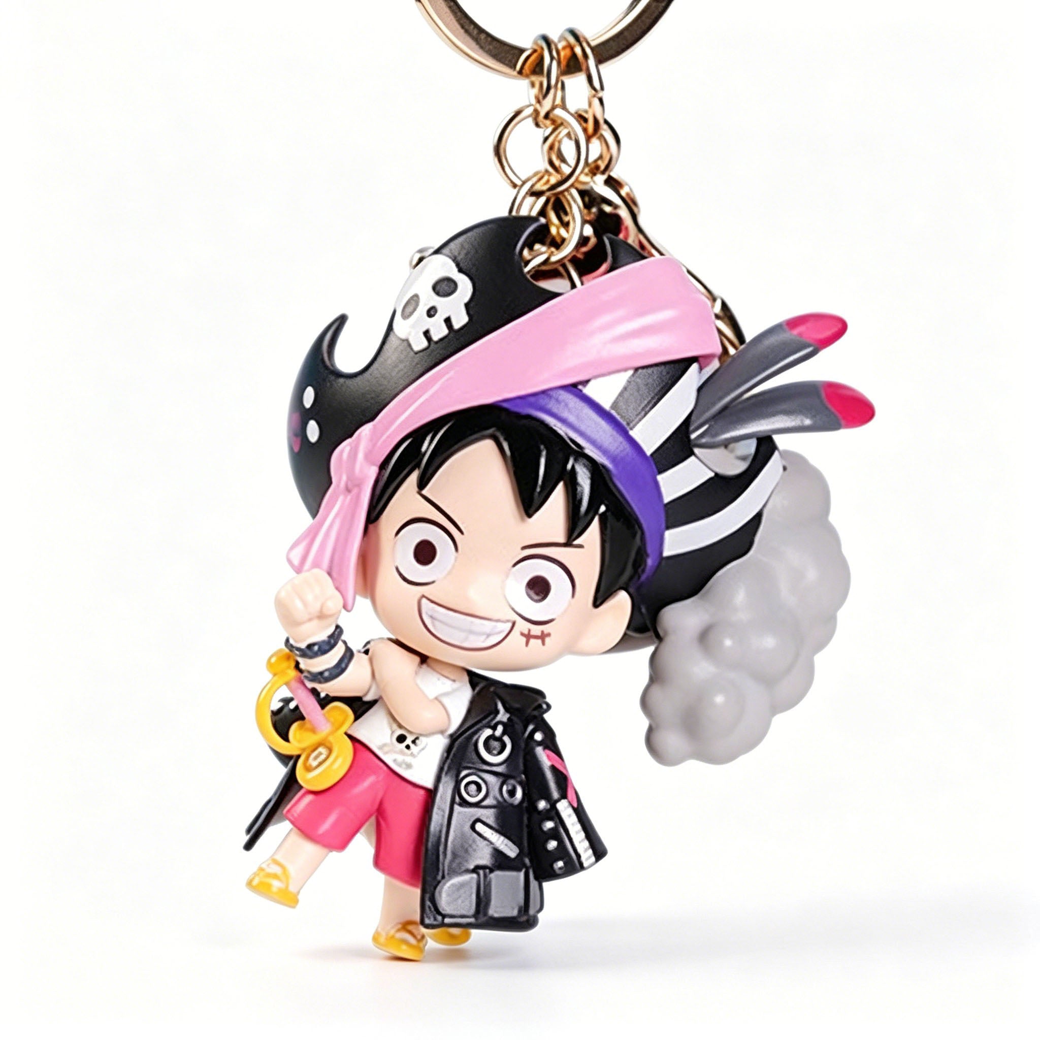 ONE PIECE Keychain Blind Box - Film Red Straw Hat Crew Anime Figure Keychains