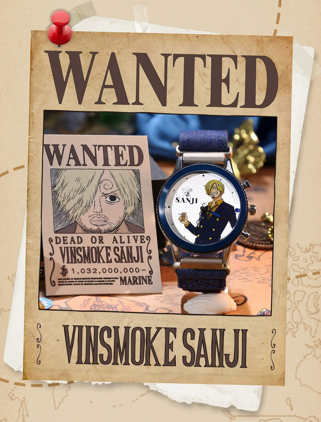 ONE PIECE Anime Watch Blind Box | Mystery Character Quartz Wristwatch Gift for Fans