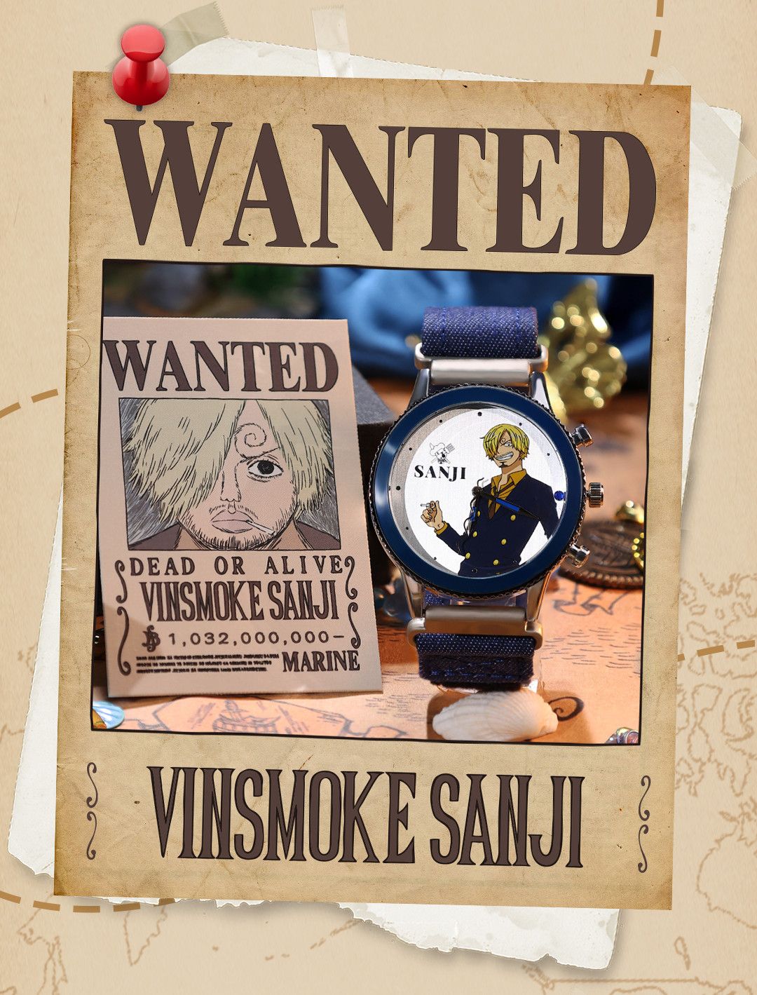 ONE PIECE Anime Watch Blind Box | Mystery Character Quartz Wristwatch Gift for Fans