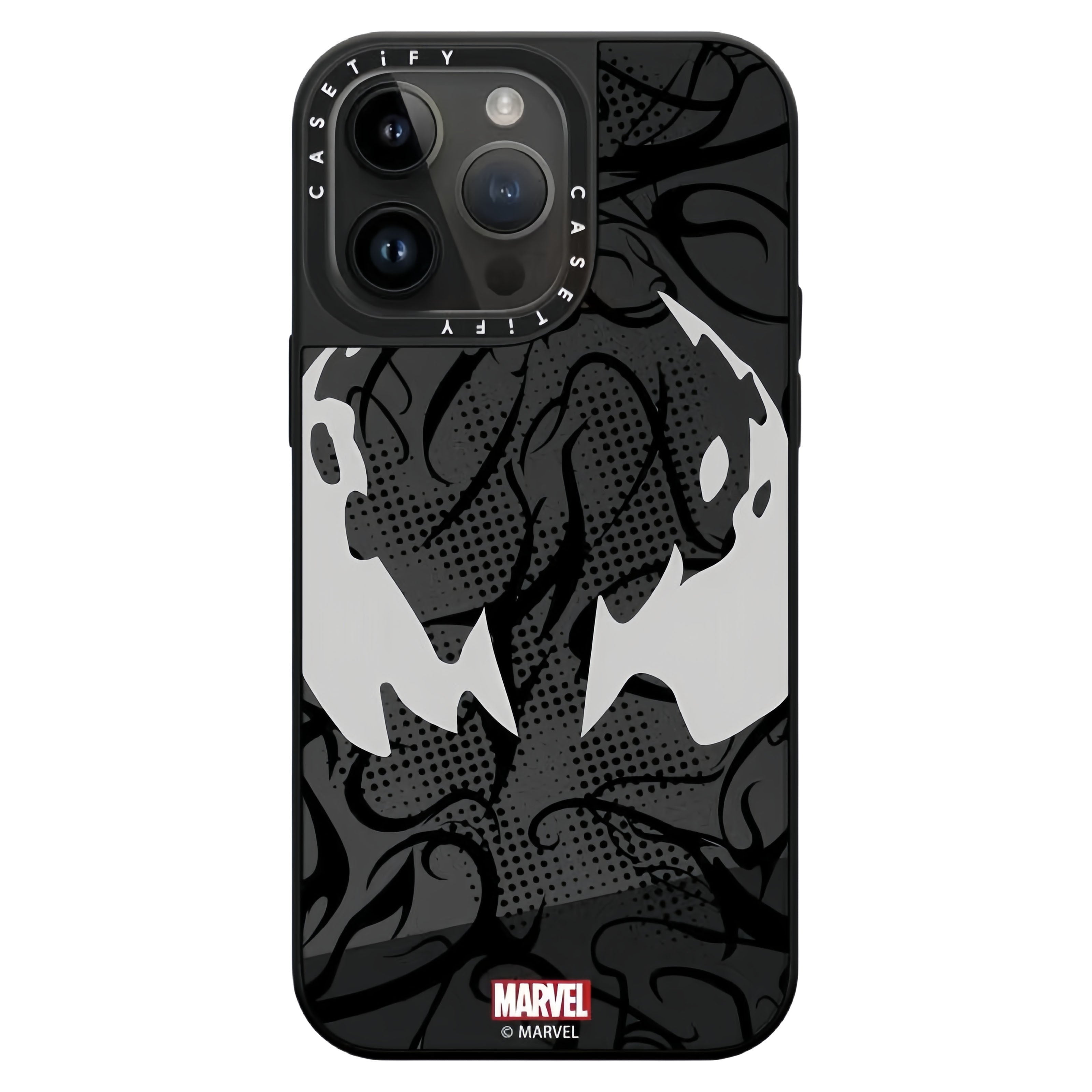 Marvel Spider-Man Venom Phone Case for iPhone, Mirror Shockproof Protective Cover All Styles Collection