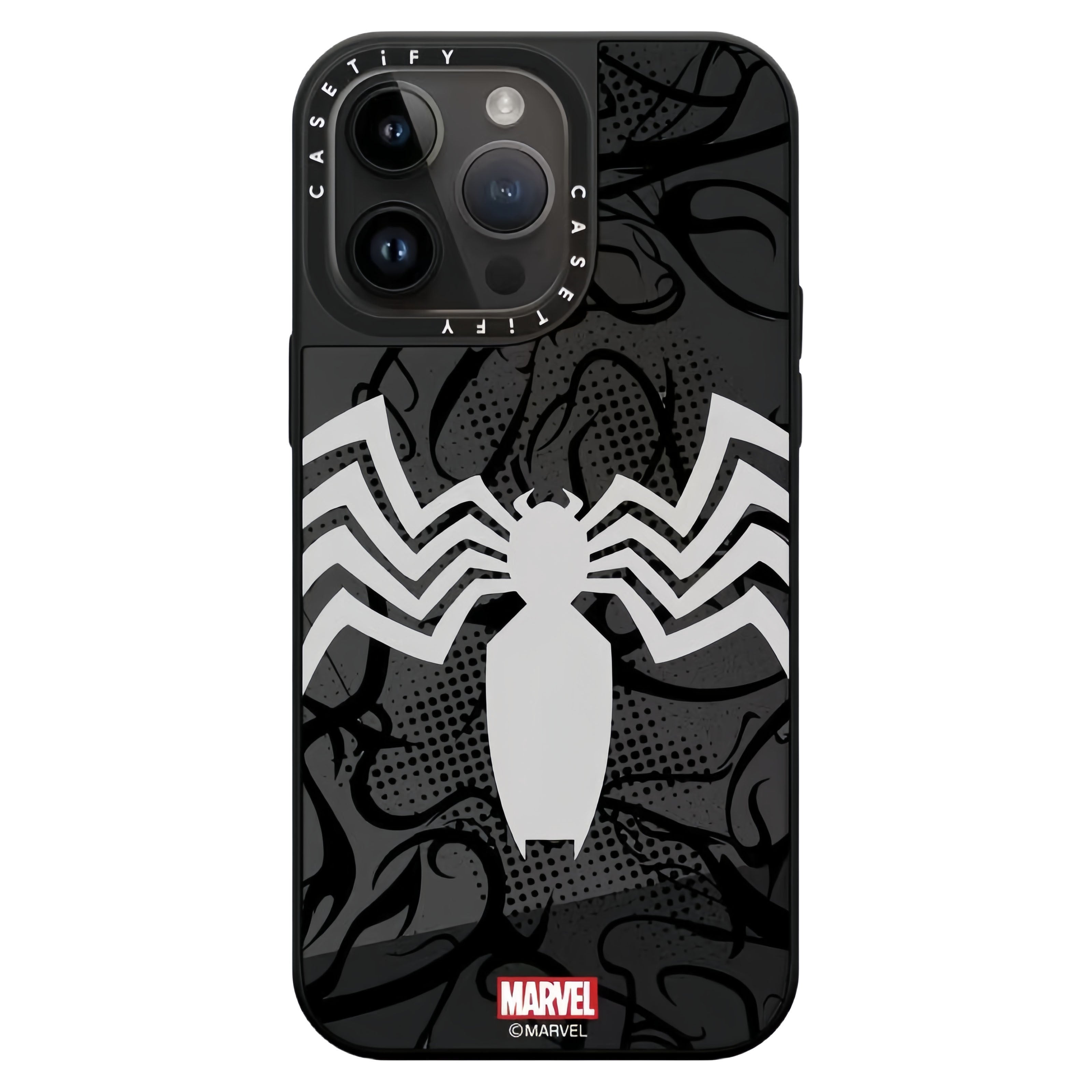 Marvel Spider-Man Venom Phone Case for iPhone, Mirror Shockproof Protective Cover All Styles Collection