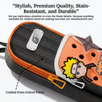 Naruto Kakashi Pencil Case Set, Anime Large Capacity Pencil Bag with Kunai Pen