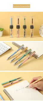 Demon Slayer Anime Gel Pen Set - Zenitsu Inosuke Nezuko Writing Pens