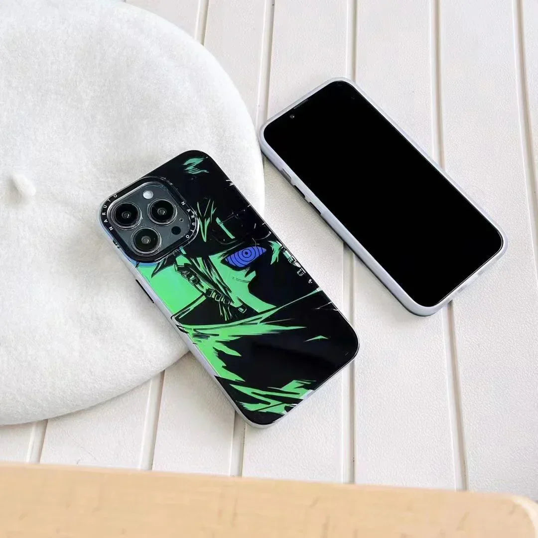 Pain/Kakashi/Obito Apple exquisite Trend Silicone Anti-collision phone case