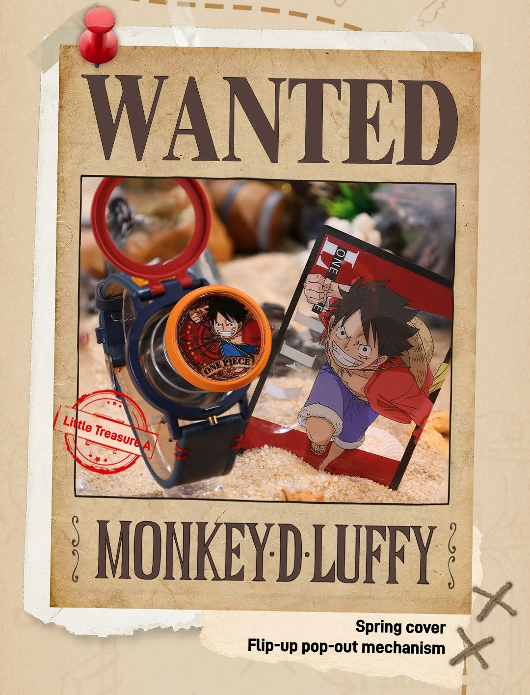 ONE PIECE Anime Watch Blind Box | Mystery Character Quartz Wristwatch Gift for Fans