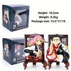 Demon Slayer Kyojuro Mitsuri Gyomei Frame Bust Figure, Anime Hashira Photo Frame Statue Collectible