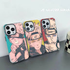 Pain/Uzumaki/Kakashi Apple exquisite Trend Silicone Anti-collision phone case