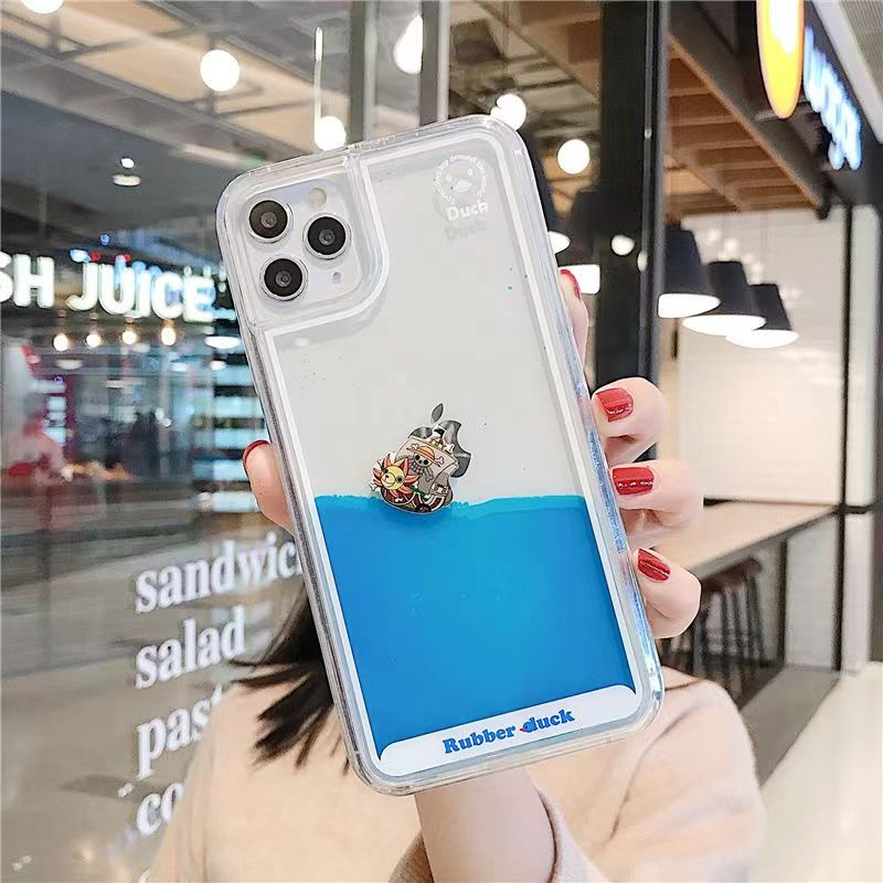 Luffy/Zoro iPhone silicone crash-resistant phone case