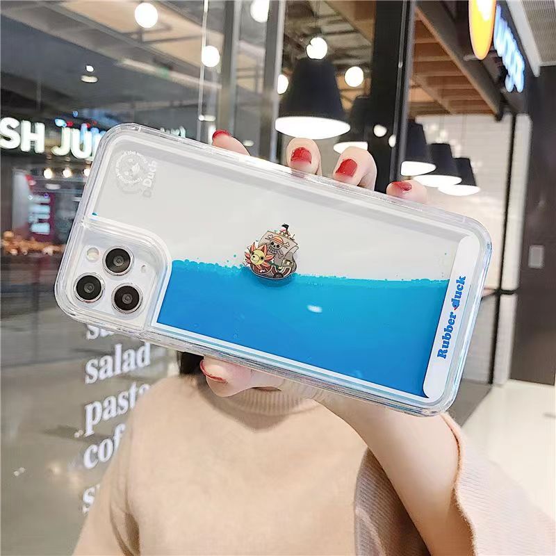 Luffy/Zoro iPhone silicone crash-resistant phone case