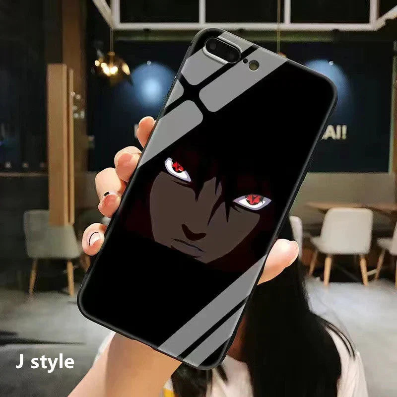 Write wheel eye kaleidoscope The Blowout Glass Silicone IPhone Case(11th to 17th Generation Pro Max)