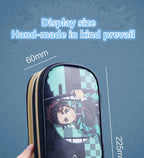 Kamado Tanjirou peripheral pen bag, 2022 new 3-layer large capacity, EVA waterproof