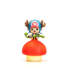 One Piece Luffy Gear 5 Nika Devil Fruit LED Night Light, Anime Luffy Figure Lamp