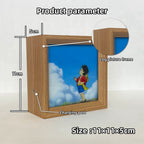 Luffy/Ace Luminous solid wood decorative painting small night light picture frame painting decoration