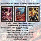 Kamado Tanjirou Hd 3d gradient deformation three-dimensional decorative painting cool