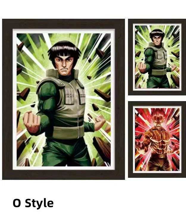 Uzumaki/Sasuke/Kakashi Hd 3d gradient decorative painting cool moving painting characters
