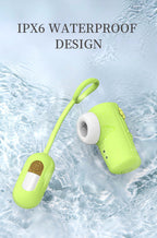 Portable Silicone Massager Set with APP Remote Control, Rechargeable Storage Case with UV Sanitizing Function, Multi Vibration Modes Personal Relax Kit