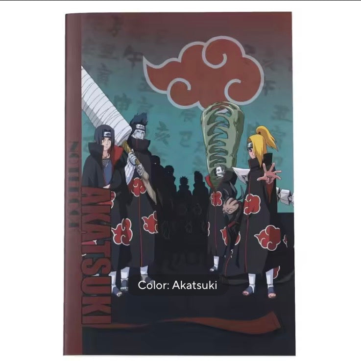 NARUTO cosplay sasuke Uchiha Itachi Gaara Orochimaru Hatake Kakashi Notebook