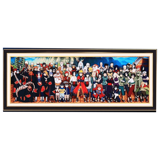 Uzumaki/Sasuke/Kakashi Handsome Cartoon Handicraft 3D Drawing