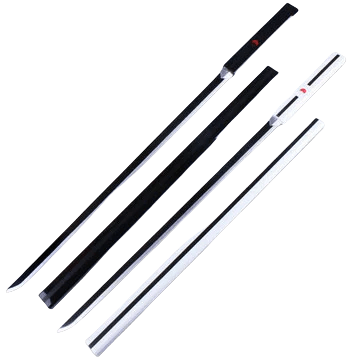 Black And White 104CM Sasuke's Wooden