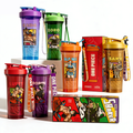 One Piece Luffy Zoro Blind Box Shaker Bottle, 800ml Anime Protein Water Cup