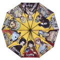 One Piece Luffy Zoro Automatic Folding Umbrella, Anime UV Protection Umbrella