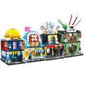 Luffy/Zoro/Sanji Building blocks test children's hands-on skills