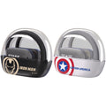 Marvel Iron Man Captain America Open-Ear Wireless Earbuds, Avengers Bluetooth 5.3 Air Conduction Headphones