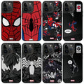 Marvel Spider-Man Venom Phone Case for iPhone, Mirror Shockproof Protective Cover All Styles Collection