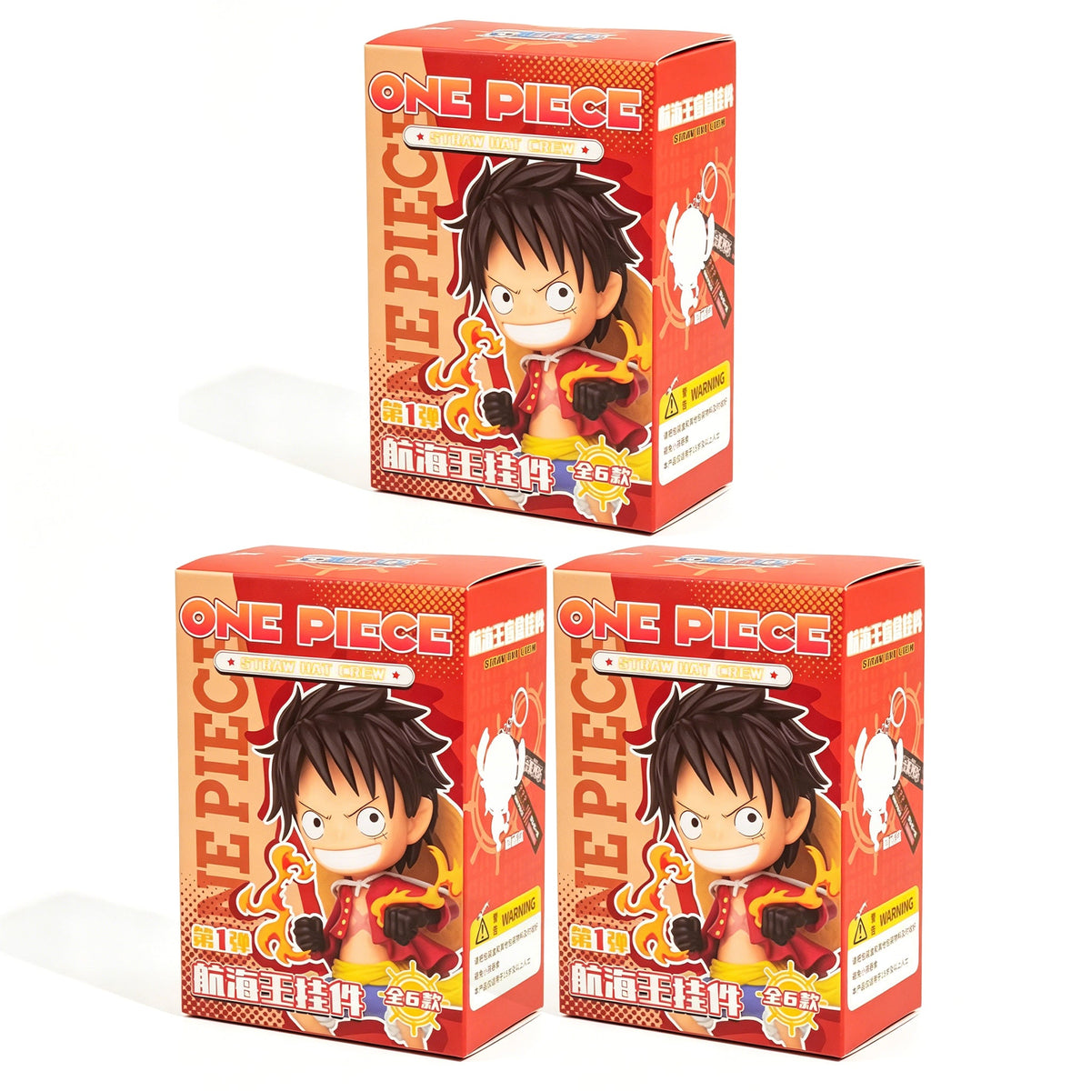 ONE PIECE Nautical King Straw Hat Crew Keychain Blind Box | Anime Collectible