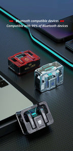 Marvel Iron Man Captain America Wireless Earbuds, Marvel Bluetooth Headphones with Charging Case