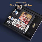 One Piece Monkey D Luffy Sabo Deluxe Stationery Kit, Hardcover Journal Gel Pen Anime Gift Box for Students