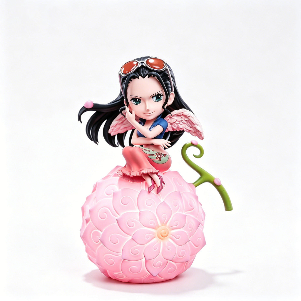 One Piece Luffy Gear 5 Nika Devil Fruit LED Night Light, Anime Luffy Figure Lamp