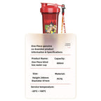 One Piece Luffy Zoro Blind Box Shaker Bottle, 800ml Anime Protein Water Cup