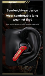 Marvel Iron Man Captain America TWS Wireless Gaming Earbuds, Sports Car LED Light Bluetooth 5.3 Headphones