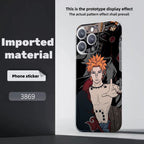 Sasuke/Kakashi/Itachi/Obito theme iPhone Phone back film sticker - a must-have for cool personality