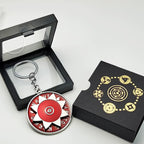 Naruto Sharingan Rotatable Keychain - Uchiha Anime Spinning Fidget Toy