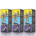 One Piece Luffy Zoro Blind Box Shaker Bottle, 800ml Anime Protein Water Cup