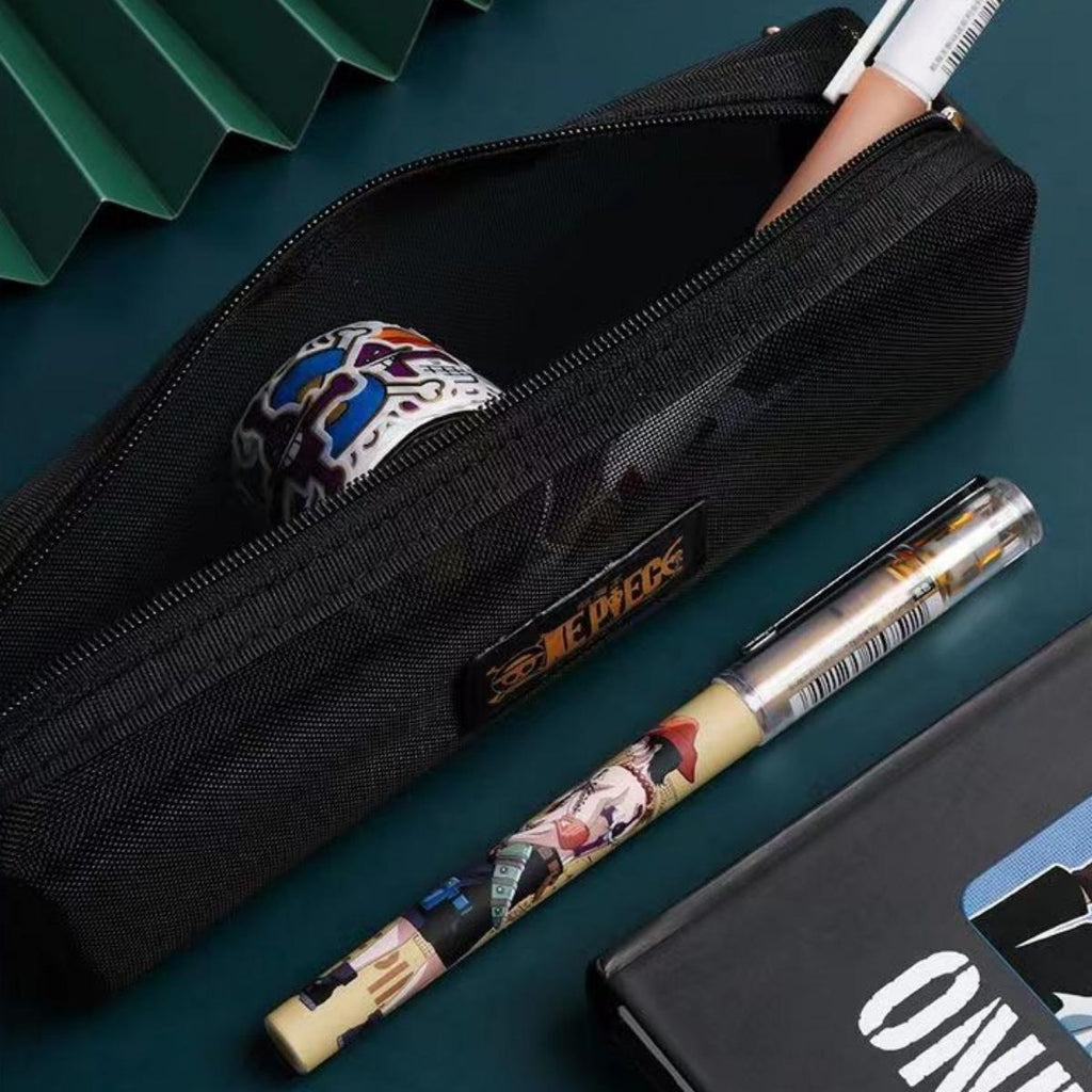 One Piece Monkey D Luffy Sabo Deluxe Stationery Kit, Hardcover Journal Gel Pen Anime Gift Box for Students