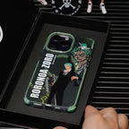 Luffy/Zoro iPhone silicone crash-resistant phone case