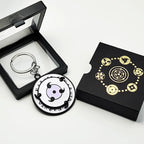 Naruto Sharingan Rotatable Keychain - Uchiha Anime Spinning Fidget Toy