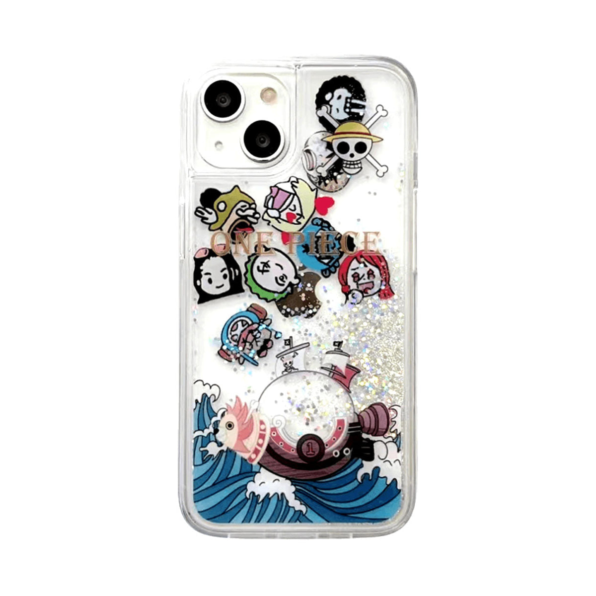 Luffy/Zoro iPhone silicone crash-resistant phone case