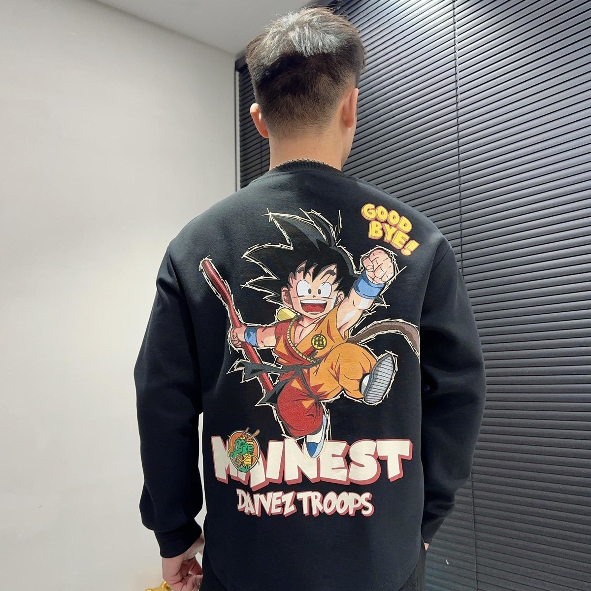 Son Goku summer new short sleeve T-shirt cool figure print loose short sleeve