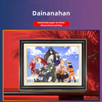 Dainanahan handsome cartoon handicraft 3D drawing