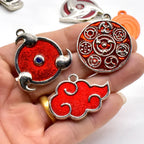 Naruto Naruto Uzumaki Sasuke Uchiha Anime Jewelry Gift Set, Ninja Kunai Headband Sharingan Pendant Collection Box