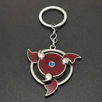 Naruto Sharingan Rotatable Keychain - Uchiha Anime Spinning Fidget Toy