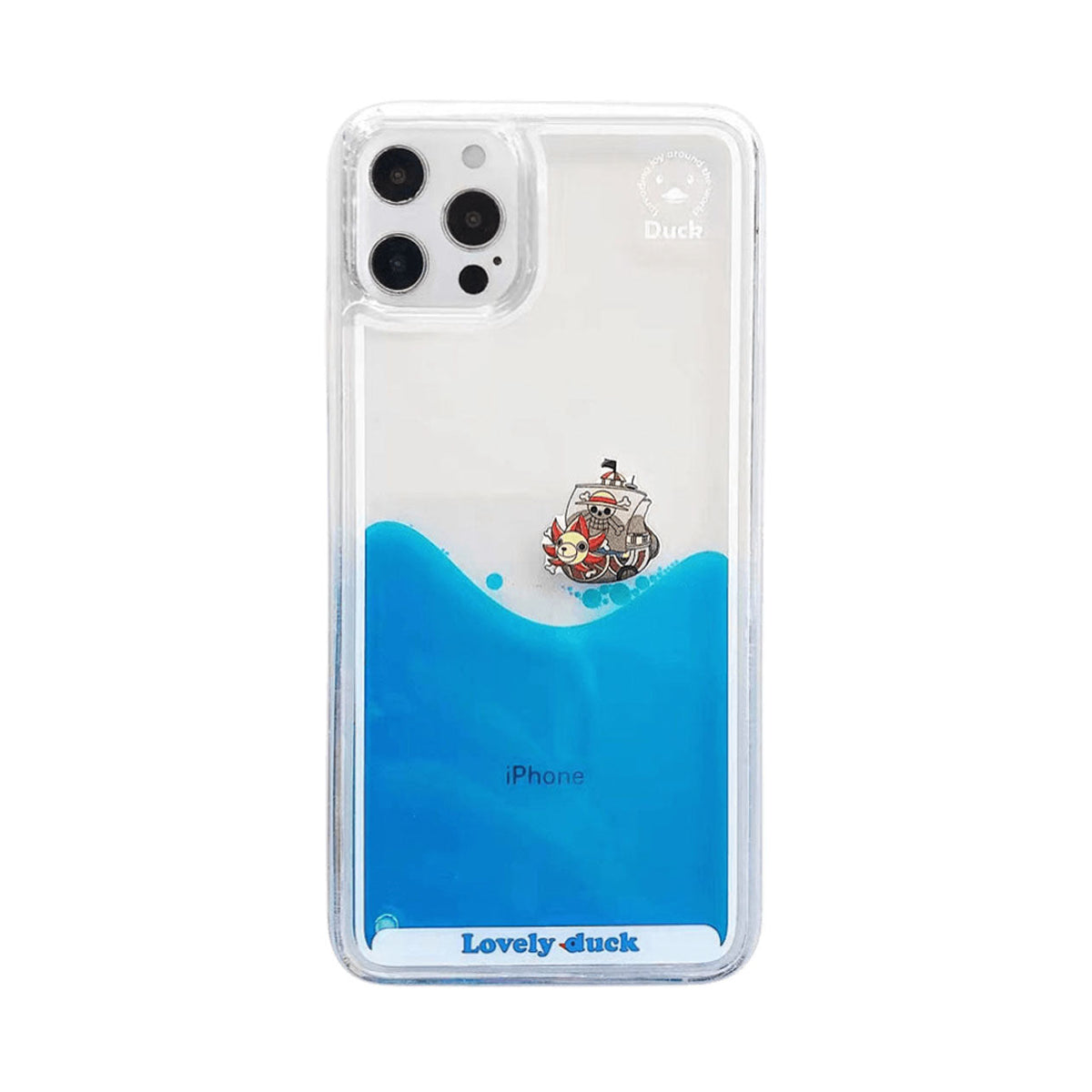 Luffy/Zoro iPhone silicone crash-resistant phone case
