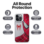 Marvel Spider‑Man Tobey Maguire Style Phone Case for iPhone, Anti‑Drop Shockproof Protective Cover 2‑Color Options Full Collection