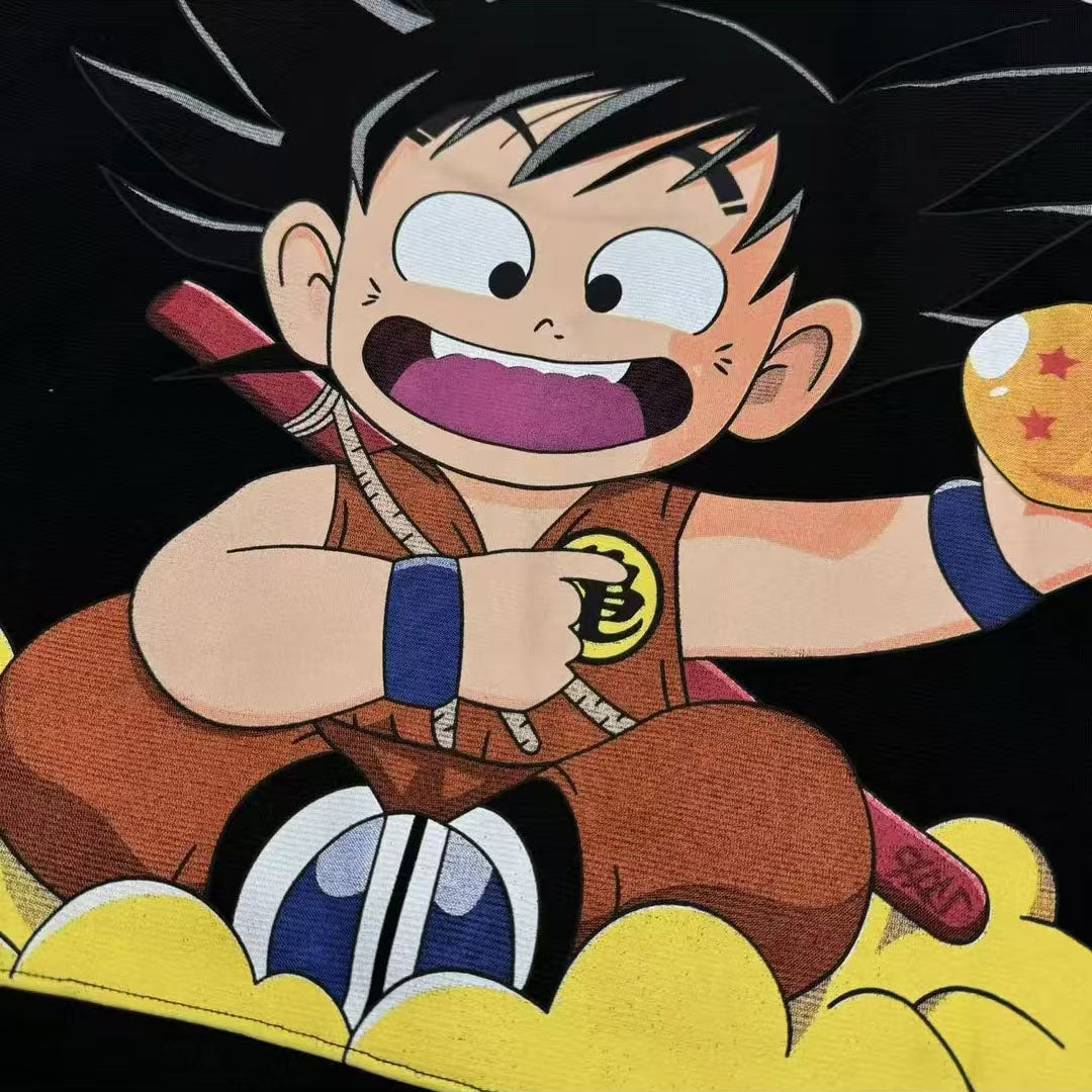 Son Goku Vintage crewneck hoodie - Revisit classic anime style